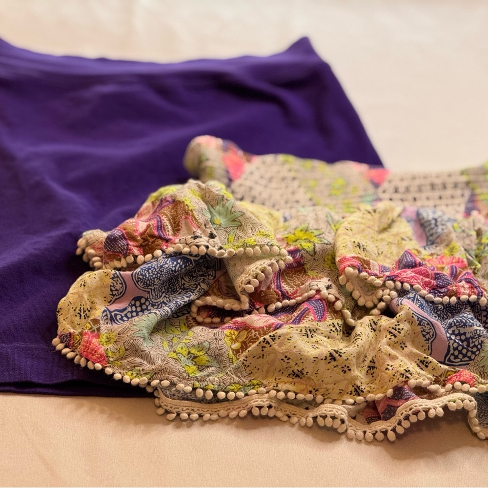 Victoria’s Secret Moda International Multicolor & Purple Skirt, Women’s Clothing - Picture 9 of 9